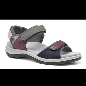 Hotter Size 9 Walk II Mauve Multi Walking Sandal